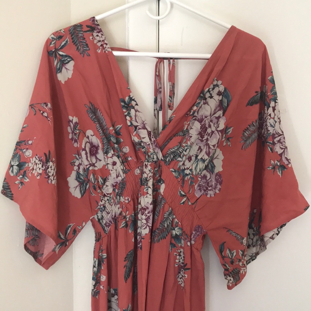 Jessica Simpson Maternity Floral Maxi Dress